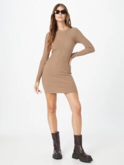 Pieces Robes Robes En Maille Crista Femme Marron -Edited You Boutique 91a092e2da7b3e9e63ffe51615e16f6e