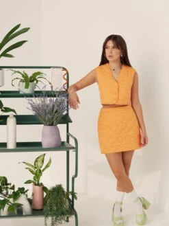 Mini-jupes Jupe Brunch Babe Femme Orange 13 Mini-jupes Jupe Brunch Babe Femme Orange -Edited You Boutique 91dc806032ec20c7b78a9fcd525ce3c4