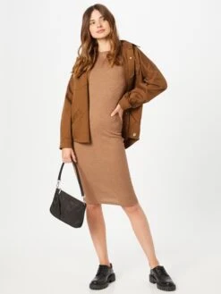 URBAN CLASSICS Robes Robes En Maille Femme Marron Chiné -Edited You Boutique 920cfef54bd33589f081eb2fdbd3958c