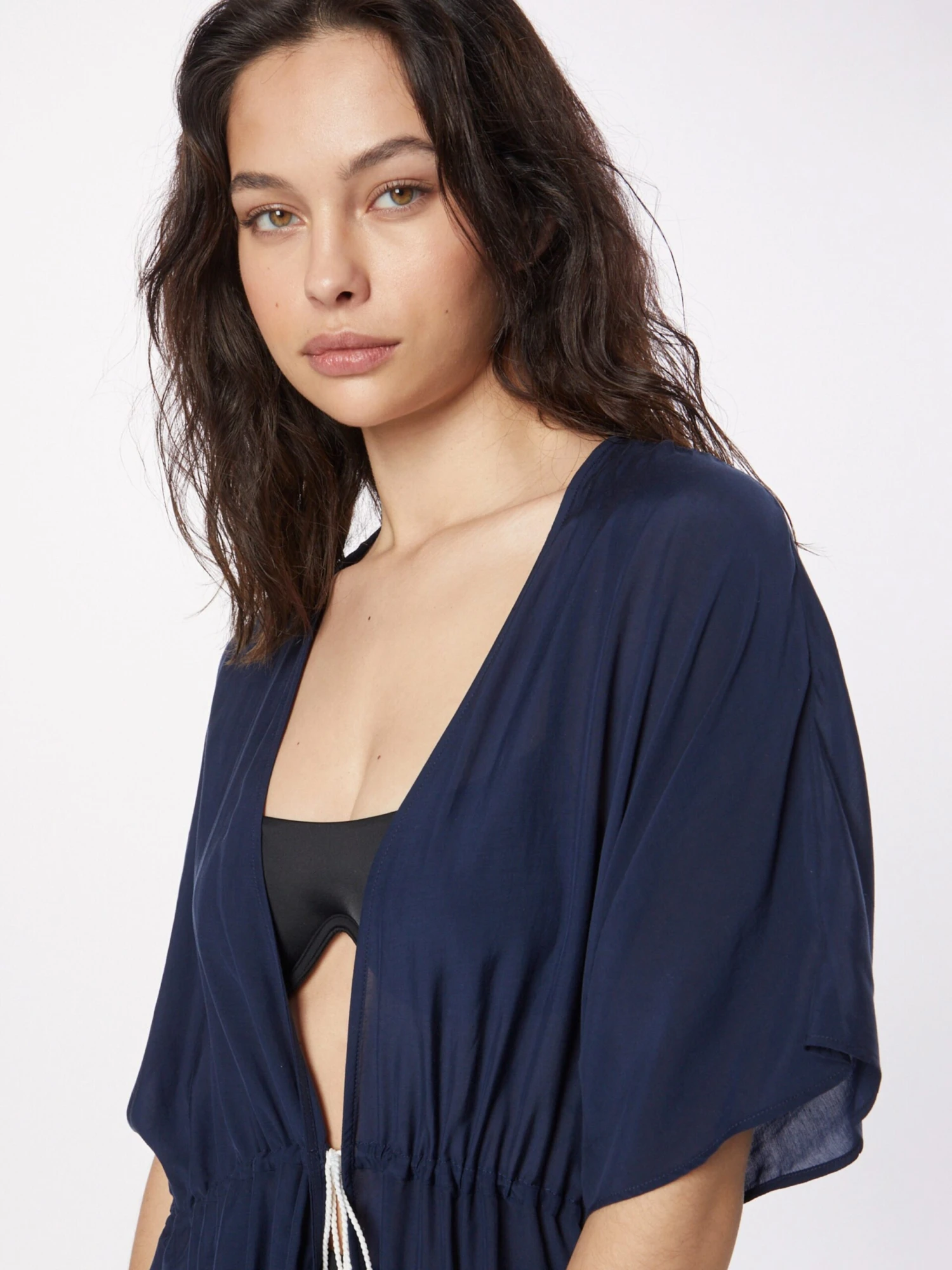 Robes De Plage Vêtement De Plage Femme Bleu Marine 4 Robes De Plage Vêtement De Plage Femme Bleu Marine – Image 2