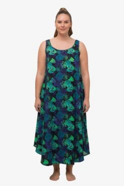 Ulla Popken Robes De Plage Vêtement De Plage Femme Bleu / Vert / Noir 6 Ulla Popken Robes De Plage Vêtement De Plage Femme Bleu / Vert / Noir -Edited You Boutique 92a799a44c604bae4caa0dade8e4811f