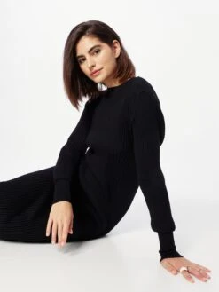 Soft Rebels Robes Robes En Maille Noa Femme Noir -Edited You Boutique 92deb88174975ee152dbfd53ce1a837b