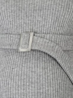 Robes Robes En Maille GIULIA Femme Gris Clair -Edited You Boutique 93fc698c5154312696baa7e200c240a1