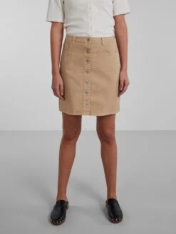 Pieces Mini-jupes Jupe Peggy Femme Sable -Edited You Boutique 9443bde8c3c3c1d18888cfc0b199312f