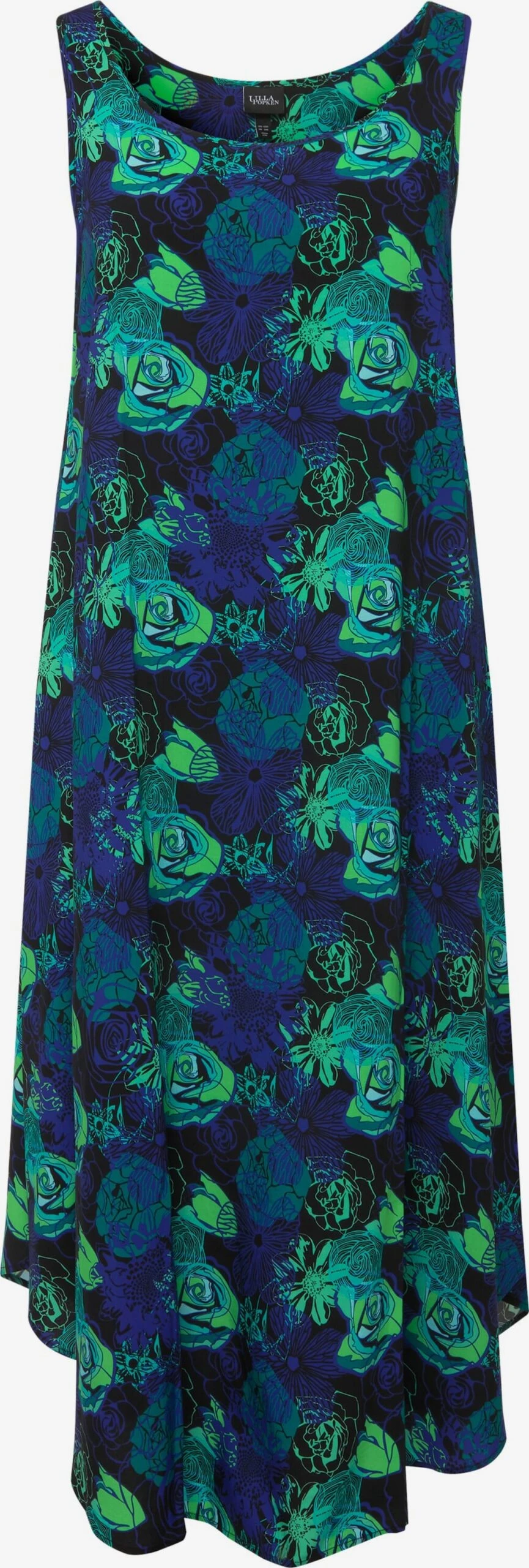 Ulla Popken Robes De Plage Vêtement De Plage Femme Bleu / Vert / Noir 3 Ulla Popken Robes De Plage Vêtement De Plage Femme Bleu / Vert / Noir