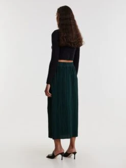 EDITED Jupes Longues Jupe Roxane Femme Vert Foncé -Edited You Boutique 9492b0190d7f13531e27da6ceab49448
