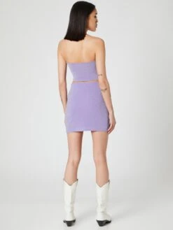 Mini-jupes Jupe Leoni Femme Violet Clair -Edited You Boutique 9656e5a3de6ac3675d2999f1b605c1fb