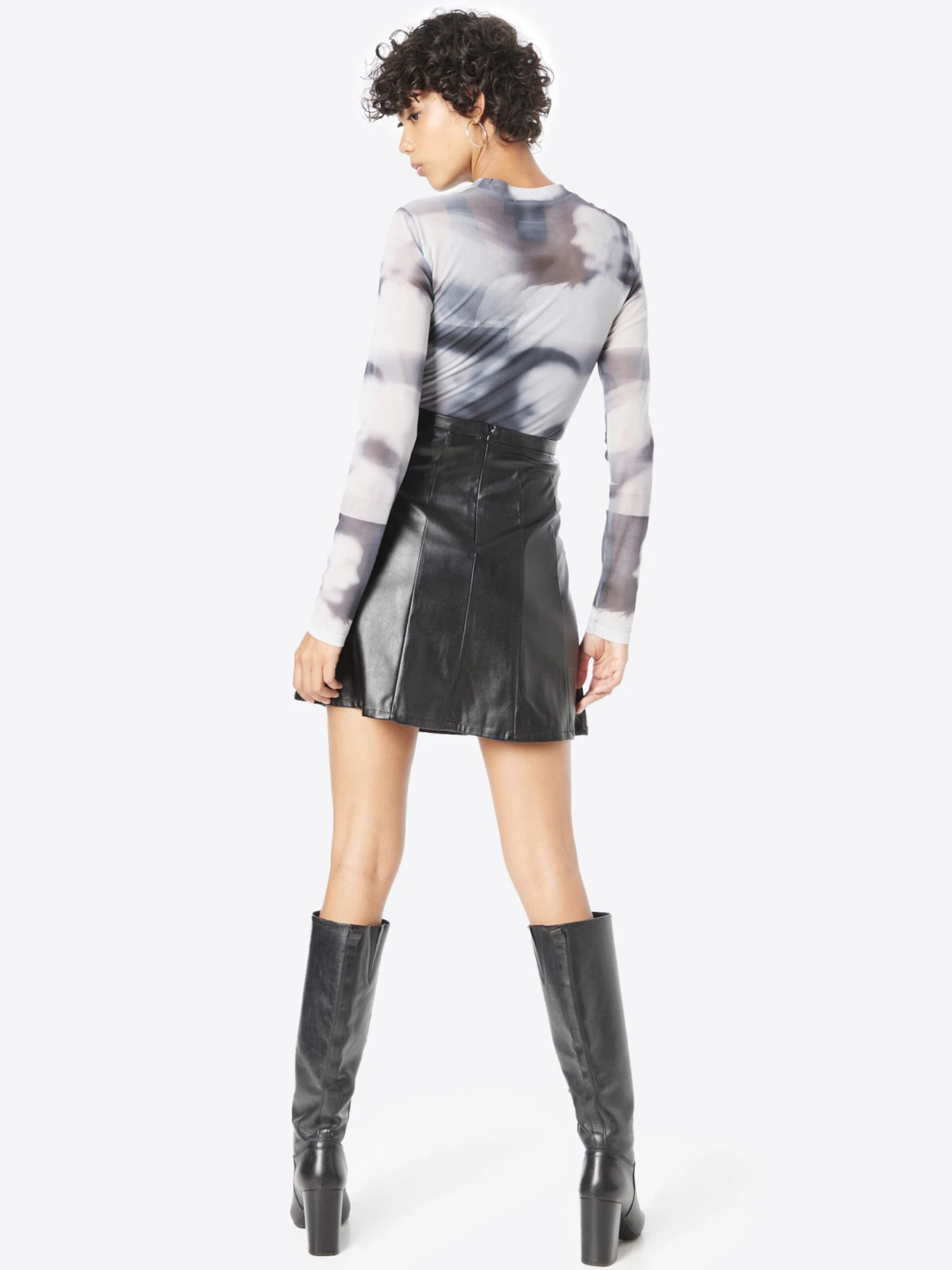 Mini-jupes Jupe TRUDY Femme Noir 6 Mini-jupes Jupe TRUDY Femme Noir – Image 4