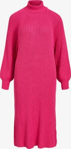 Object Robes Robes En Maille Line Femme Rose