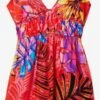 Desigual Robes De Plage Vêtement De Plage Hossegor Femme Corail