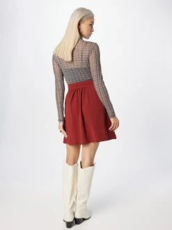 About You Mini-jupes Jupe Helga Femme Rouge Vif -Edited You Boutique 9aa9fa2471bd4e6dbde94469d6bc67ec