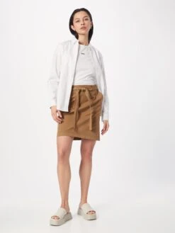 BOSS ORANGE Mini-jupes Jupe Femme Sable 11 BOSS ORANGE Mini-jupes Jupe Femme Sable -Edited You Boutique 9e1dc0a79e1bfda6c159ed57e4241f36