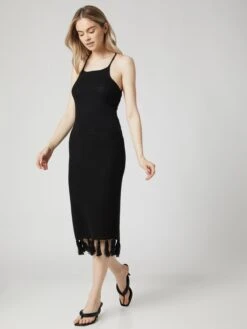 Robes Robes En Maille Thalisa Femme Noir -Edited You Boutique 9ffc4f4b39ad66af31880d743a7d8120