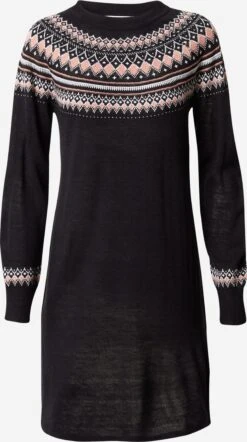 About You Robes Robes En Maille Tamina Femme Noir