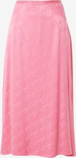 Hugo Jupes Longues Jupe Rafika Femme Rose Clair