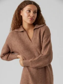 Vero Moda Robes Robes En Maille Filene Femme Marron 11 Vero Moda Robes Robes En Maille Filene Femme Marron -Edited You Boutique a1e882c8c675641f9905ee037cfb5615