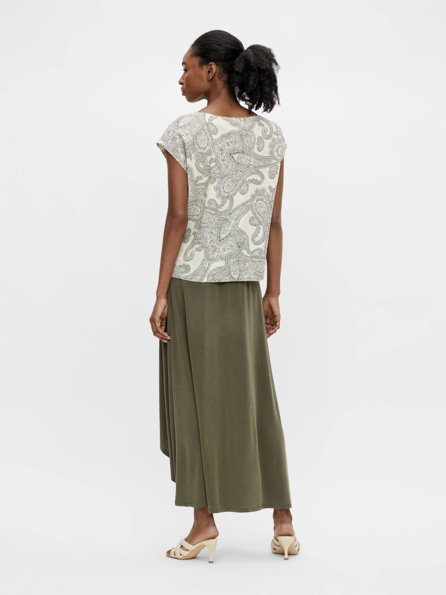 Object Jupes Longues Jupe Annie Femme Olive 7 Object Jupes Longues Jupe Annie Femme Olive – Image 5