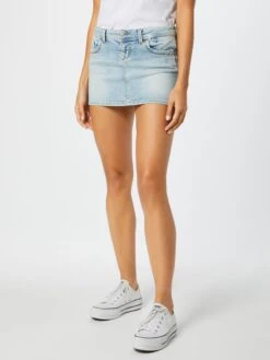 LTB Mini-jupes Jupe Andrea Femme Bleu -Edited You Boutique a252af806c20ce2ad79022fff86f7c4b
