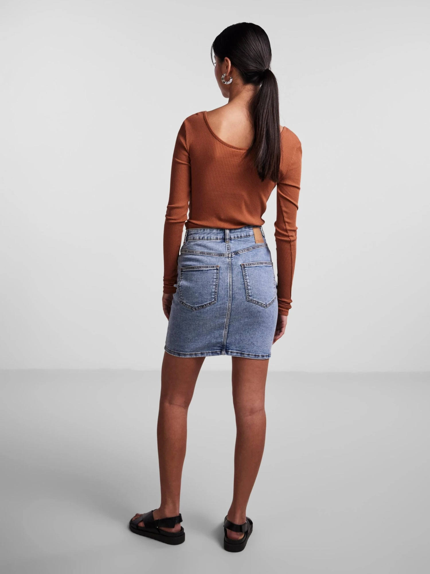 Pieces Mini-jupes Jupe Peggy Femme Bleu 6 Pieces Mini-jupes Jupe Peggy Femme Bleu – Image 4