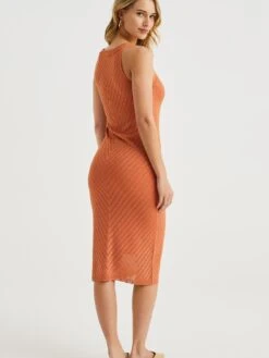 WE FASHION Robes Robes En Maille Femme Orange 9 WE FASHION Robes Robes En Maille Femme Orange -Edited You Boutique a34970817f191d82386288c72bc093c7