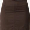 Monki Mini-jupes Jupe Femme Marron Châtaigne -Edited You Boutique a34afae5af15e5e20fdfc8e89c1b9d96