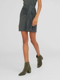 EDITED Mini-jupes Jupe Omera Femme Vert -Edited You Boutique a37da729c64dfc36ea610a702c2a7381