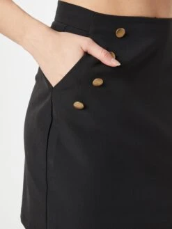 About You Mini-jupes Jupe Valentine Femme Noir -Edited You Boutique a3b5ebdead46d02a8fbec157155a92a2