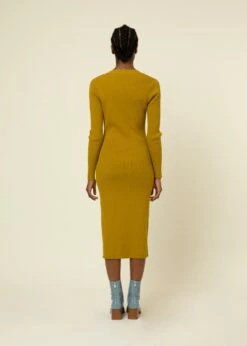 Robes Robes En Maille Leanne Femme Olive -Edited You Boutique a7c1587ffdbde43cf863bcb1fd0a75c3