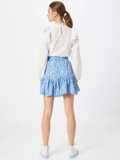 In The Style Mini-jupes Jupe DAISY Femme Bleu -Edited You Boutique a8e29aa30983feaf06880ddcd4496672