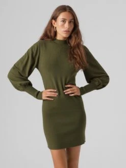 Vero Moda Robes Robes En Maille Holly Femme Vert Foncé 8 Vero Moda Robes Robes En Maille Holly Femme Vert Foncé -Edited You Boutique ab5f834189ee4378c0d67db01626034f