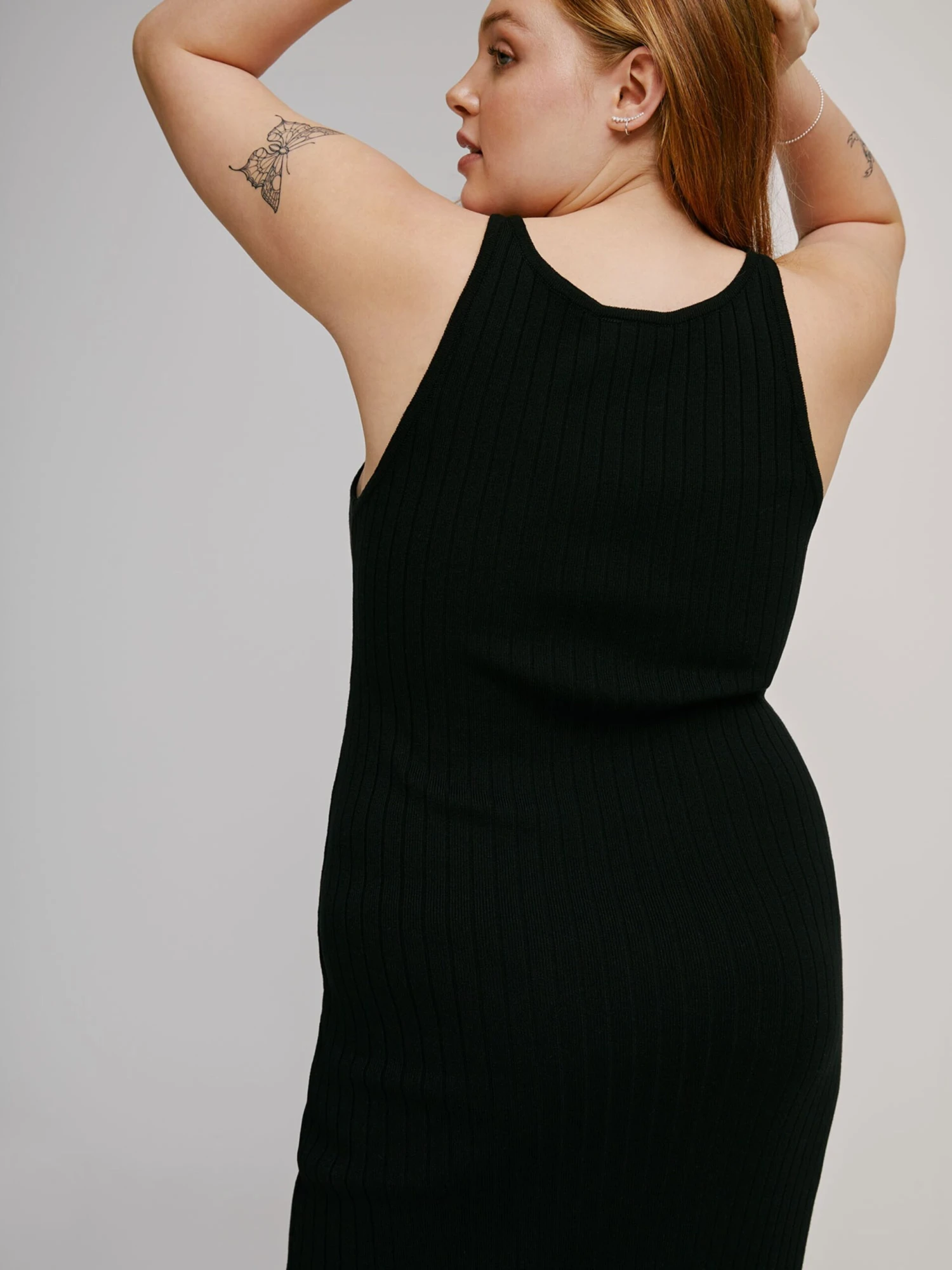 Robes Robes En Maille Iliana Femme Noir 6 Robes Robes En Maille Iliana Femme Noir – Image 4