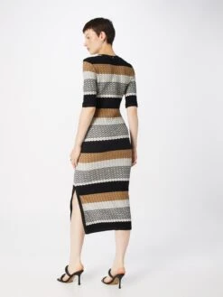 Robes Robes En Maille Etanah Femme Mélange De Couleurs -Edited You Boutique ac70768da9880c13bfb2bb715a4bd422