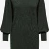 ONLY Robes Robes En Maille Femme Vert Foncé -Edited You Boutique aca255ce349e03f4d2807dac03af5128