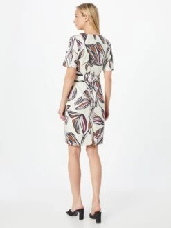 Comma Robes Fourreaux Robe Fourreau Femme Beige Clair -Edited You Boutique ae3ba504d2022fb8321e3bb928cf95b9