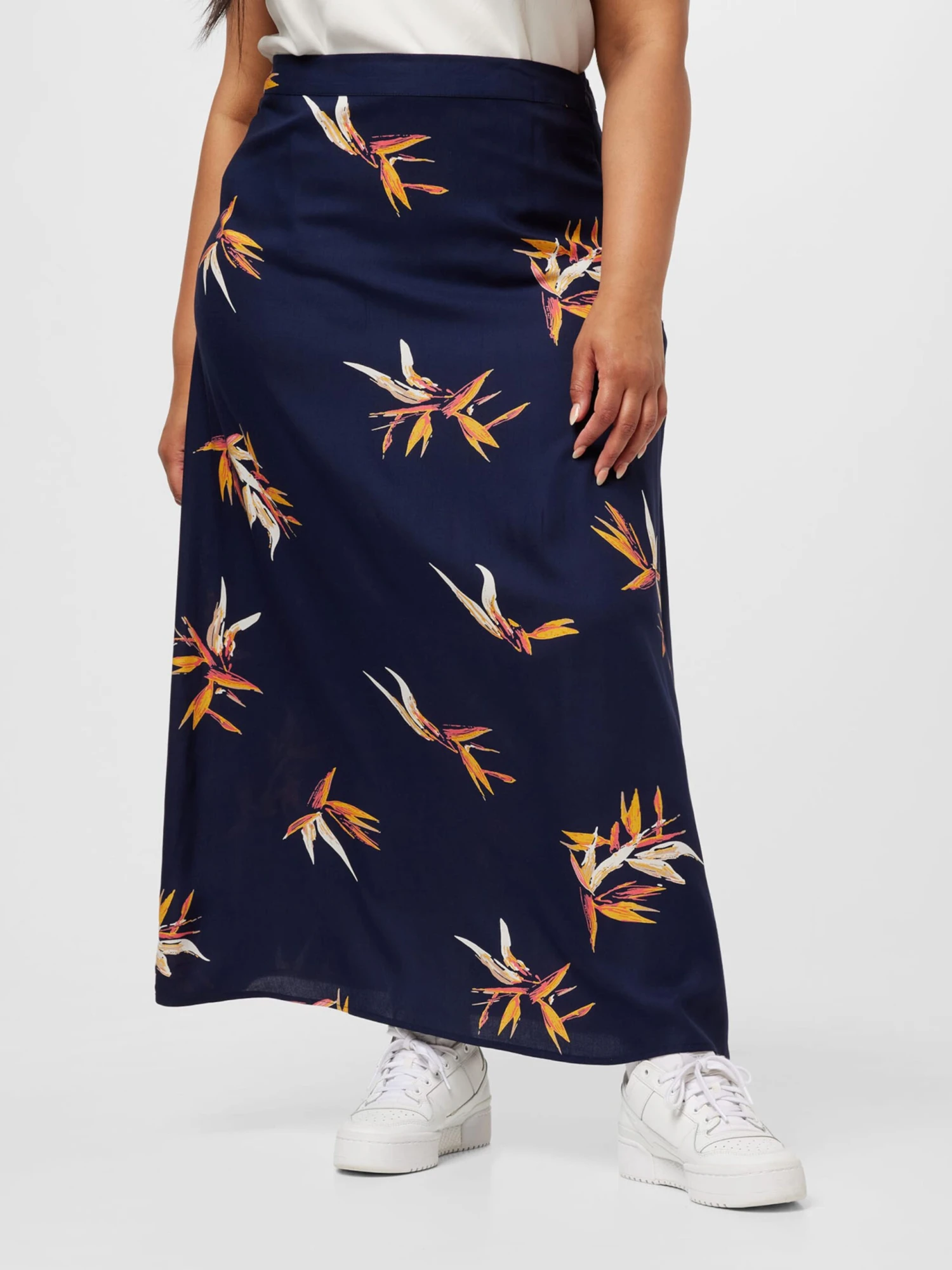 Jupes Longues Jupe Nanni Femme Bleu Marine 5 Jupes Longues Jupe Nanni Femme Bleu Marine – Image 3