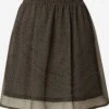 About You Mini-jupes Jupe Dorina Skirt Femme Kaki -Edited You Boutique b09581c64af442bc2a8fe659b0c98d1e