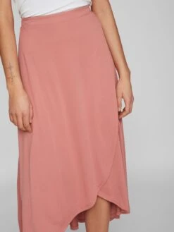 Vila Jupes Longues Jupe Femme Rouge Pastel -Edited You Boutique b7354851210d60a8024920a40cc9f962