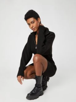 Robes Robes En Maille Hydrangea Femme Noir 12 Robes Robes En Maille Hydrangea Femme Noir -Edited You Boutique bafc8d1e4207d201167fb5404c3d6272