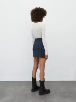 EDITED Mini-jupes Jupe Saphia Femme Bleu Marine 9 EDITED Mini-jupes Jupe Saphia Femme Bleu Marine -Edited You Boutique bb91cf11d5d85281ed42422979d76a77