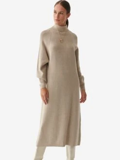 Robes Robes En Maille Pilonika Femme Chamois -Edited You Boutique bdece78aade62800130a6b5ca62b5267