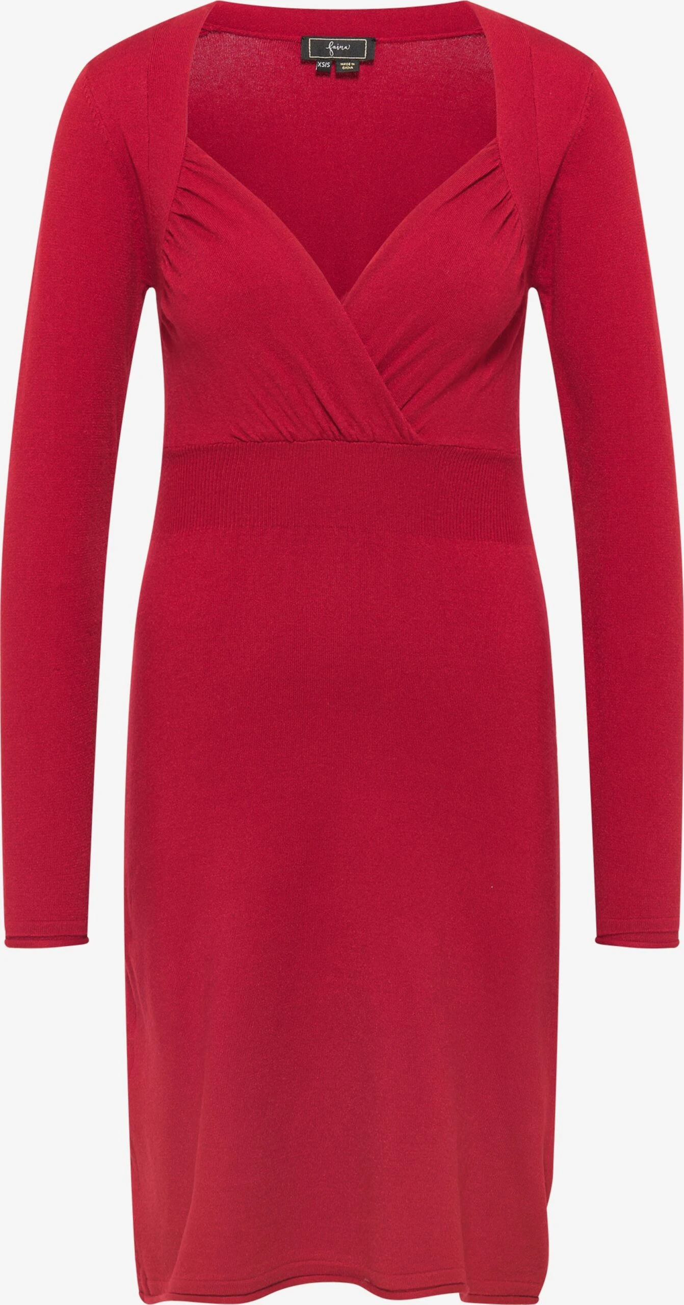 Faina Robes Robes En Maille Femme Rouge 3 Faina Robes Robes En Maille Femme Rouge