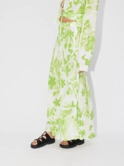 Jupes Longues Jupe Day Off Femme Vert / Blanc -Edited You Boutique c01ebf6ee85fed31af14f559a21c8373