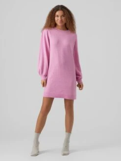 Vero Moda Robes Robes En Maille Doffy Femme Orchidée -Edited You Boutique c5567da50d6b557938cf3eec4713a570