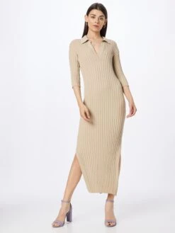 Twist & Tango Robes Robes En Maille Naemi Femme Beige -Edited You Boutique c5e0e3e6afcac980349589966325b56f