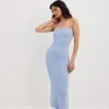 NA-KD Robes Robes En Maille Femme Bleu -Edited You Boutique c76d745b4de877c740fe11a883c0b870