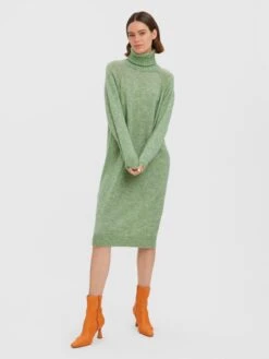 Vero Moda Robes Robes En Maille Daniela Femme Vert -Edited You Boutique cbe743949dff2ccb44758a7fe38de50b