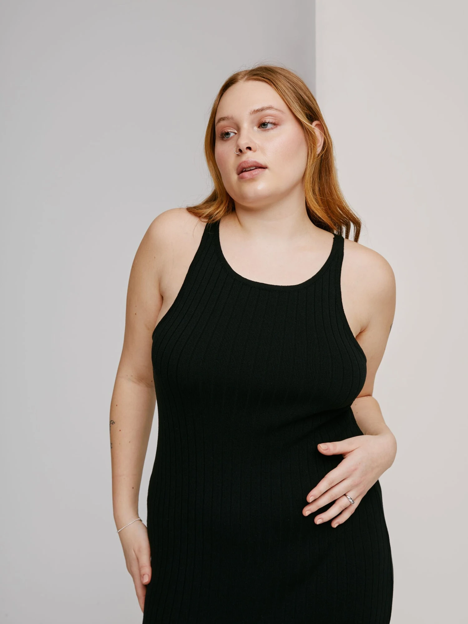 Robes Robes En Maille Iliana Femme Noir 4 Robes Robes En Maille Iliana Femme Noir – Image 2