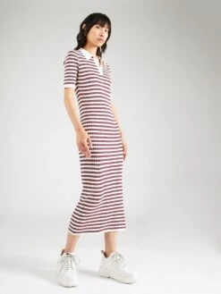 Pepe Jeans Robes Robes En Maille DANNA Femme Blanc -Edited You Boutique d1078a7189331a67c4fe8b9c11e25d6e