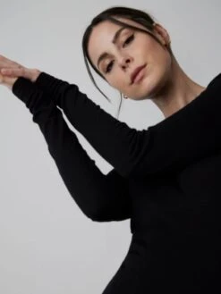 Robes Robes En Maille Caroline Femme Noir -Edited You Boutique d15874dd3d15b30bf67aef60373cde0b