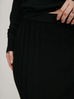 Jupes Longues Jupe Mira Femme Noir -Edited You Boutique d2051e7002416ccb5b0436cf7ac7e798